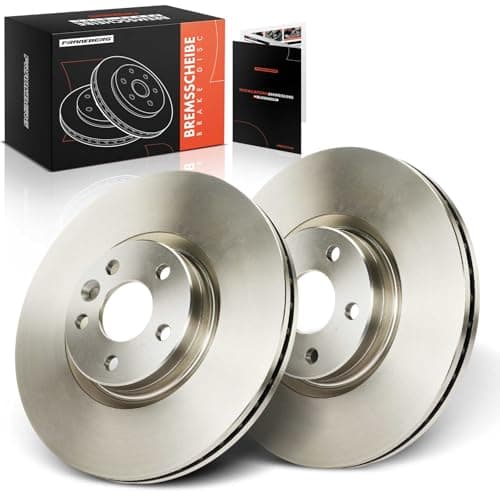 Image of Frankberg Brake Disc Set incl. 2x Discs Front Vented Ø324mm Compatible with XC60 156 XC60 I Van 156 Replace# 31423305
