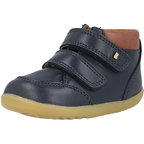 Image of Bobux Step Up Timber Boot_First Steps - A Split Leather Boot, Leather Lining, Flexible and Resistant Outsole (Navy, UK Footwear Size System, Infant, Numeric, Medium, 3.5)