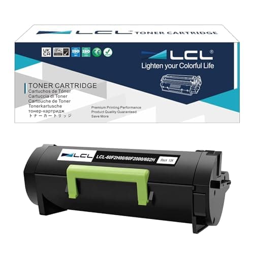 Image of LCL Compatible Toner Cartridge 60F2H00 60F0HA0 60F2000 602H 10000page Replacement for Lexmark MX310 MX310dn MX410 MX410de MX510 MX510de MX511 MX511dte MX511dhe MX511de MX610 MX610dw MX611de 1PK