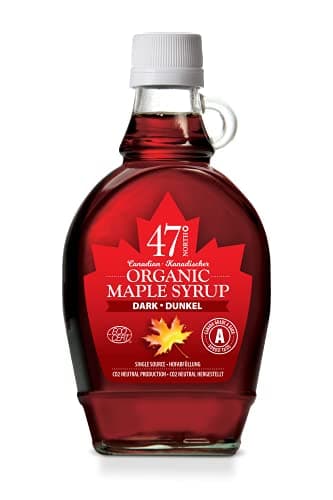 Image of 47° North Single Source Organic Canadian Maple Syrup Grade A (250g, Dark Robust)