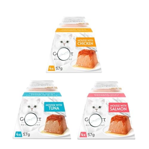 Image of 12x 57g Revelation Mousse Chicken, Tuna, Salmon – Bundled by GetInStyle Shop