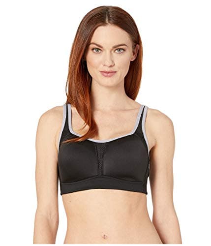 Image of Wacoal Women's Sport Convertible Wire Free Bra, Black/Lilac Gray, 38 E