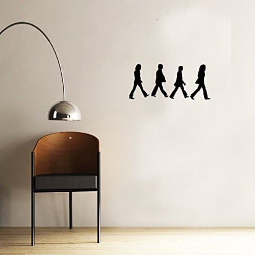 Image of The Beatles - DIY easy to apply wall vinyl sticker fun and cool for home improvement and decorations makes the