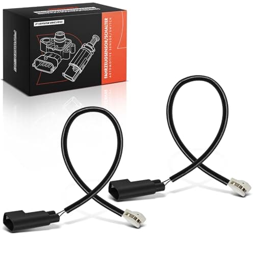 Image of Frankberg Brake Pad Wear Sensor 2-Pin Front Compatible with Tourneo Custom V362 Bus F3 2.0L 2.2L 2012-2024 Transit V363 Bus FAD FBD 2.0L 2.2L 2013-2024 Replace# 1781726