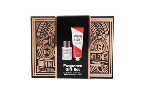 Image of HAWKINS & BRIMBLE FRAGRANCE GIFT SET BOX (FACE WASH, EAU DE TOILETTE)