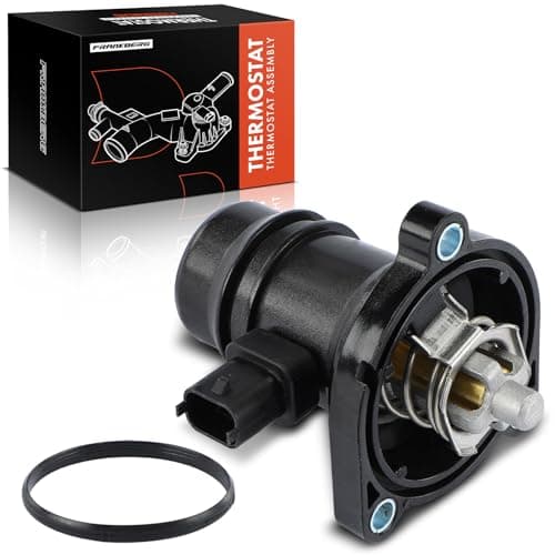Image of Frankberg Thermostat Coolant with Seal with Housing Compatible with Cruze J300 1.4L 2013-2016 Astra J P10 1.4L 2009-2015 Corsa D S07 1.2L 1.4L 2006-2014 Replace# 55593033