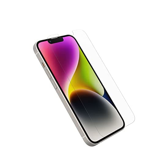 Image of OtterBox Glass Screen Protector for Apple iPhone 17e, 16e, 14, 13, 13 Pro, Tempered Glass, Scratch Protection, Drop Defense for Shatter Protection