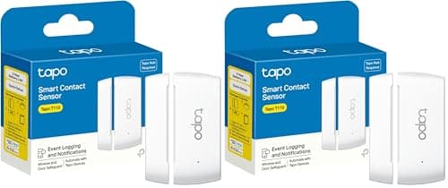Image of Tapo T110 Smart Door Alarm, Window Door Alarm Sensor with Real-Time Monitoring, Instant Notifications, Smart Home Automation, Battery Included, Hub Required, Works with Tapo Devices Alexa Google Home