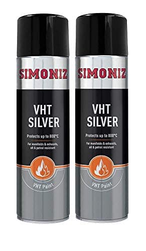 Image of Simoniz Silver VHT Paint 2x 500ml