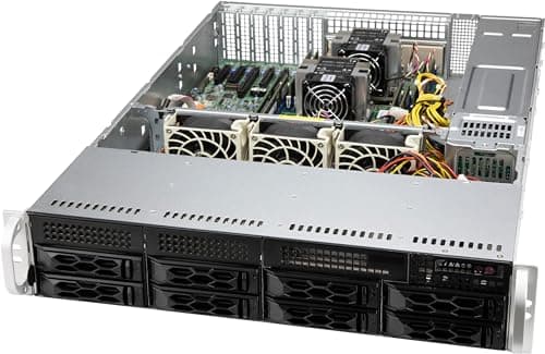 Image of Supermicro CSE-LA25TQC-R609LP Central Unit Support Black 600 W