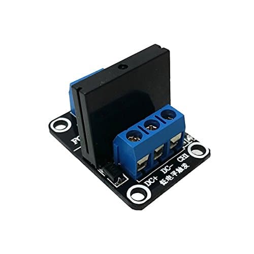 Image of DollaTek 1-Channel 5V SSR Low Level Trigger Solid State Relay Module Board