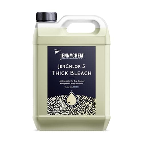 Image of Thick Bleach 5L – Powerful Toilet & Drain Disinfectant | Heavy-Duty Cleaner for Household & Commercial Use | Removes Germs, Odours & Stains