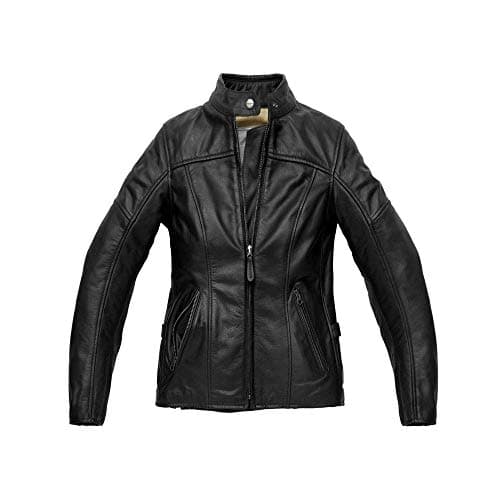 Image of SPIDI Rock Leather Lady Jacket, Black, Size 48