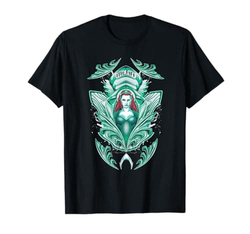 Image of Aquaman Mera Crest T-Shirt
