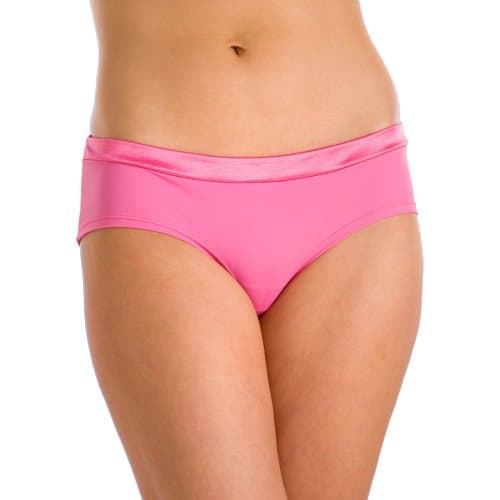 Image of Camille Womens Three Pack Multipack Dark Pink Tuxedo Midi Boxer Shorts 22-24