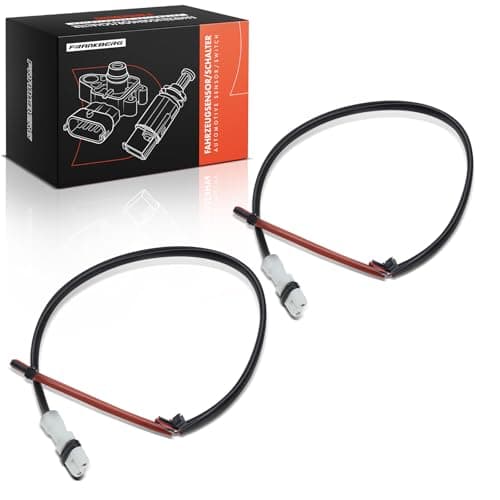 Image of Frankberg 2x Brake Pad Wear Sensor Brake Pad Wear Indicator Front and Rear Compatible with 911/911 Targa 996 997 1997-2008 B.o.x.s.t.e.r 986 1996-2004 Replace# 99661236500