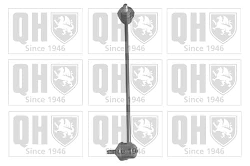 Image of Quinton Hazell Stabiliser Link - QLS3424S - Single Bar Fits Front Axle Left - Original Equipment OEM Quality Direct Fit Replacement - Length: 305mm - Finish: Powder-Coated