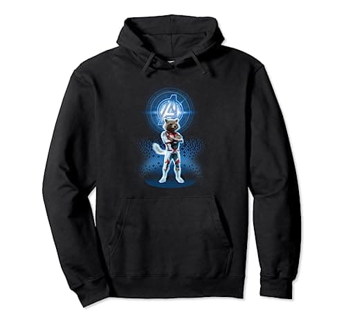 Image of Marvel Avengers: Endgame Rocket Space Suit Pullover Hoodie