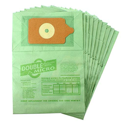 Image of SPARES2GO Paper Dust Bags for Numatic Henry Hetty James George Vacuum Cleaner (Pack of 10)