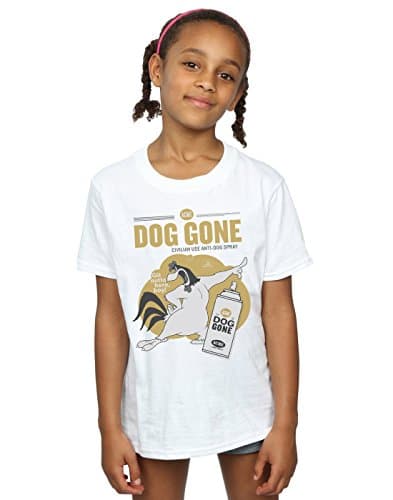 Image of LOONEY TUNES Girls Foghorn Leghorn Dog Gone T-Shirt 12-13 Years White