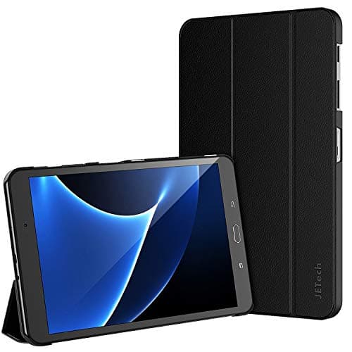 Image of JETech Case for Samsung Galaxy Tab A 10.1 2016 (SM-T580 / T585, Not for 2019 Model), Smart Cover with Auto Sleep/Wake (Black)