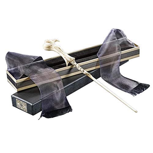 Image of "Noble Collection Lord Voldemort Wand - 14.5 Inch, Ollivanders Box - Harry Potter Film Set Movie Prop, Mixed, One Size, NN7331"