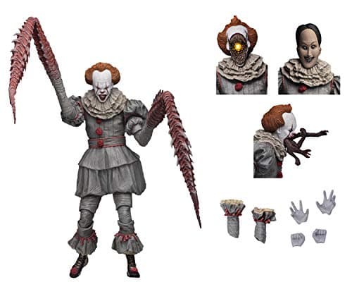 Image of NECA It Movie 2017 Figure, Ultimate Pennywise Dancing Clown, 18 cm, 0634482454701, Multi-Coloured