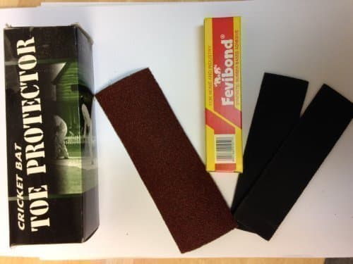 Image of Cricket Bat Replacement Protective Toe Guard Repair Kit
