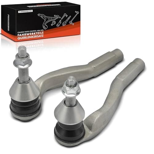 Image of Frankberg 2x Tie Rod End Track Rod End Front Axle Compatible with C-Class W205 E-Class W213 CLS C257 GLC X253 AM.G GT X290 C-Class Cabriolet A205 E-Class Coupe C238 Replace# 2054600105