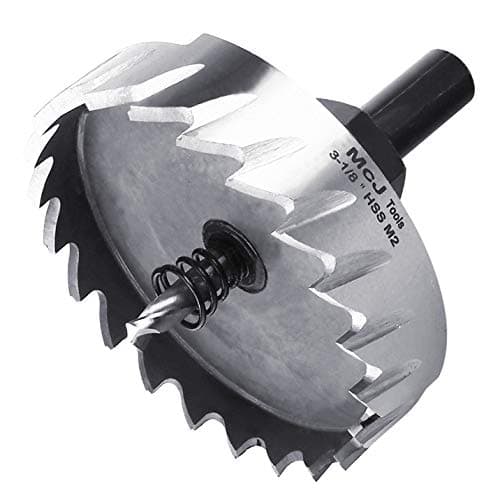 Image of McJ Tools 3-1/8 Inch HSS M2 Drill Bit Hole Saw for Metal, Steel, Iron, Alloy, Ideal for Electricians, Plumbers, DIYs, Metal Professionals
