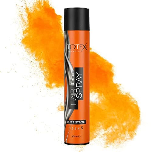 Image of Totex Ultra Strong Hair Spray 400ml – Professional Aerosol Styling Spray with Ultra Strong Hold, Long Lasting Perfect Shine, Humidity Resistant, For Hairdressers, Salons, Barbers & Home Styling