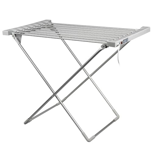 Image of Daewoo Compact Foldable Heated Clothes Airer-10KG Maximum Load