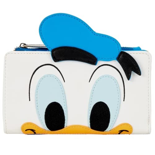 Image of loungefly Disney Donald Duck Ladies Womens Faux Leather Wallet