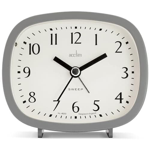 Image of Acctim 15905 Hilda beep alarm clock in Cloverfield (Grey)