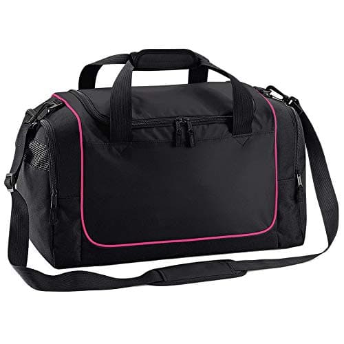 Image of Quadra QS77 Teamwear Locker Bag - Black/Fuchsia