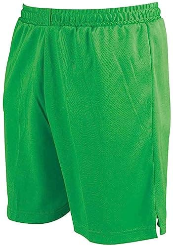 Image of Precision Training Attack Polyester Football Adult’s Shorts, Green, M (Waist 34-36 inch)