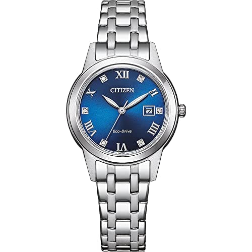 Image of Citizen Women's Analogue Eco-Drive Watch with a Stainless Steel Band Elegance