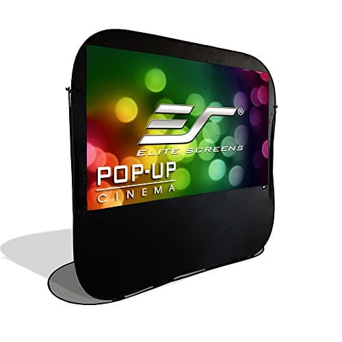 Image of Elite Screens Pop-up Cinema 92-inch 16:9 Portable Outdoor Fast Folding Projector Screen Self Standing Ultra-Light Weight Movie Quick Collapsible Carrying Bag, US Based Company 2-Year Warranty -POP92H