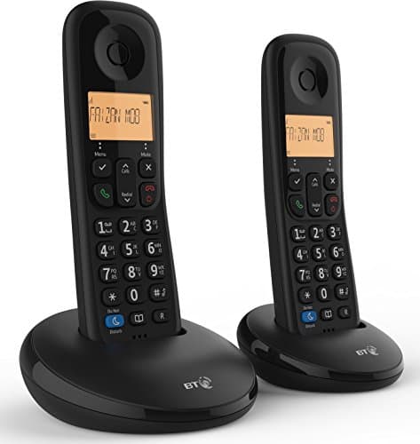 Image of BT Everyday Cordless Home Phone with Basic Call Blocking, Twin Handset Pack (Certified Refurbished)
