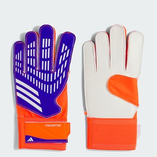 Image of adidas Unisex Predator Training Goalkeeper Gloves Juniors Blue/Red 5