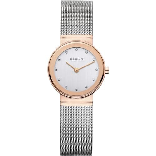 Image of BERING Women Analog Quartz Classic Collection Watch with stainless steel Strap and Sapphire Crystal 10126-066