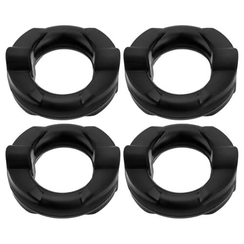Image of SG Store 4Pcs Car Rubber Muffler Exhaust Hanger Bushing 18211176424 Replacement Part 18211712838 Exhaust Hanger Rubber 18211245985 Compatible with BMW 3 Series E30, 5 Series E28, E34