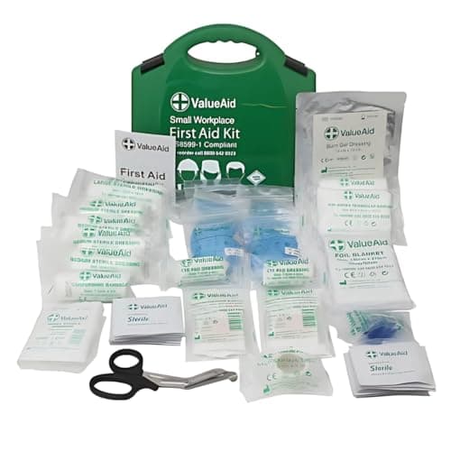 Image of Value Aid BS8599-1 Compliant Workplace First Aid Kit (Small)