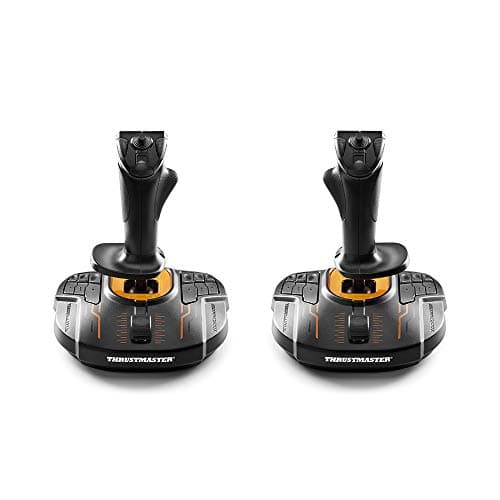 Image of Thrustmaster T.16000M Space Sim Duo Stick - Dual Ambidextrous Joysticks with H.E.A.R.T HallEffect AccuRate Technology for PC