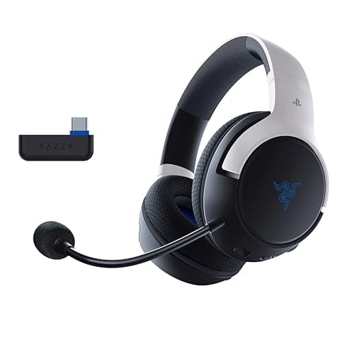 Image of Razer Kaira HyperSpeed (Playstation Licensed) - Wireless gaming headset for Playstation - 2,4 HyperSpeed and Bluetooth (Triforce 50mm, HyperClear microphone, USB, cross-platform) White
