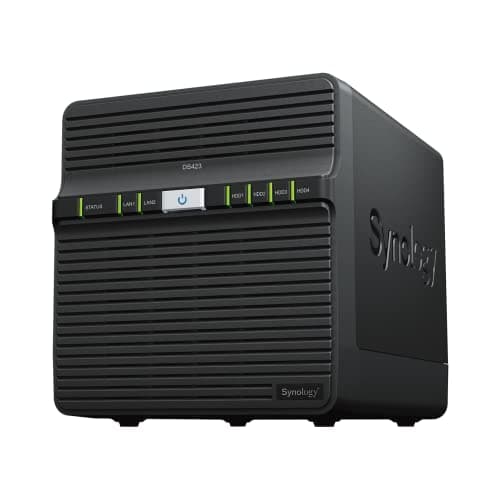 Image of Synology DiskStation DS423 4 Bay Desktop NAS Enclosure