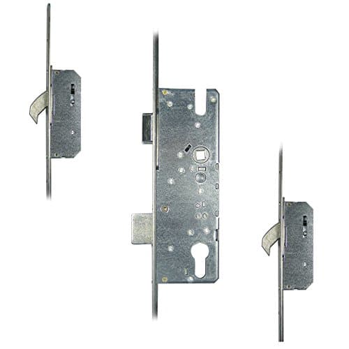 Image of WINKHAUS Cobra Lever Operated Latch & Deadbolt Split Spindle 20mm Flat - 2 Hook - 45/92