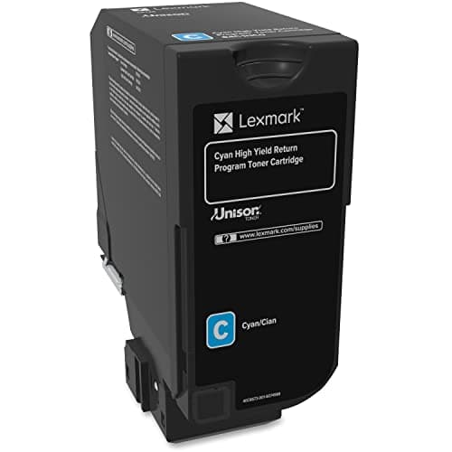 Image of Lexmark 84C1HC0 Unison Toner Cartridge, Cyan