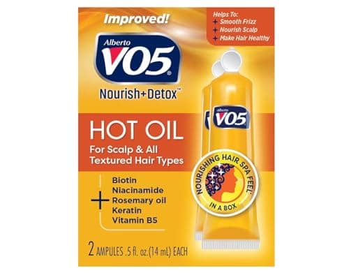 Image of V05 Moisturizing Hot Oil, 2 tubes, 0.5 oz 14 ML