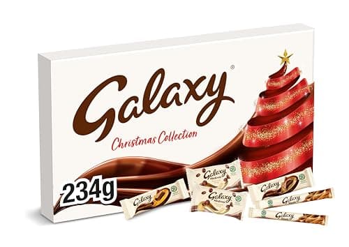 Image of Galaxy Christmas Chocolate Gift Box, Stocking Fillers, Milk Chocolate Selection Box, 241g